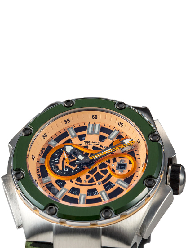 NSquare SnakeKing Automatic Watch N10.9 Green Magic Camo 4