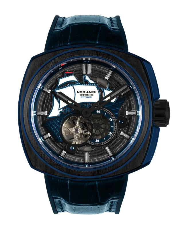 NSquare Voyager Automatic Watch N25.2 Blue/Black