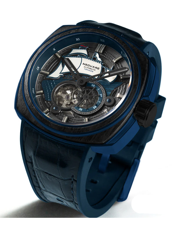 NSquare Voyager Automatic Watch N25.2 Blue/Black 2