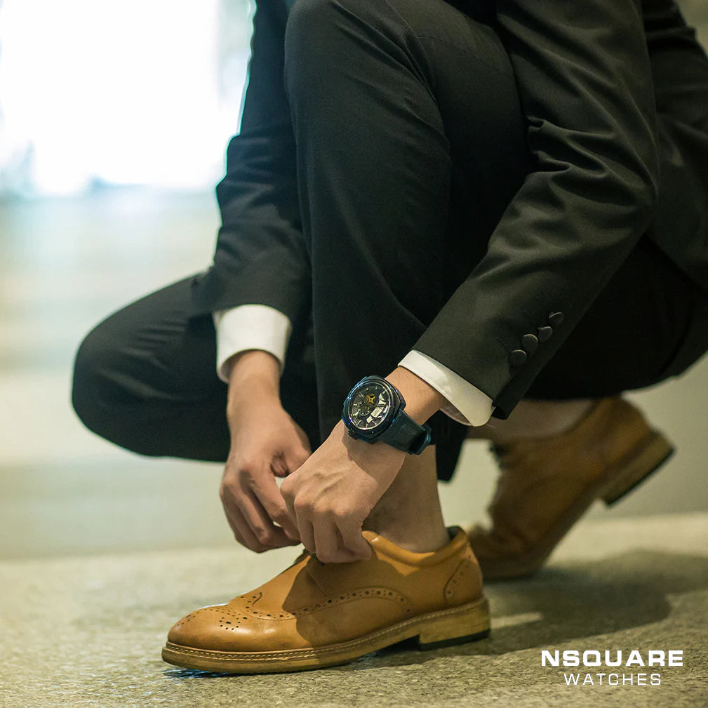 NSquare Voyager Automatic Watch N25.2 Blue/Black 7