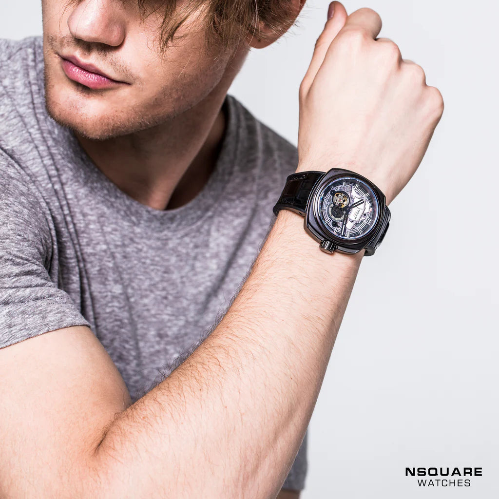 NSquare Voyager Automatic Watch N25.3 Gun Black 4