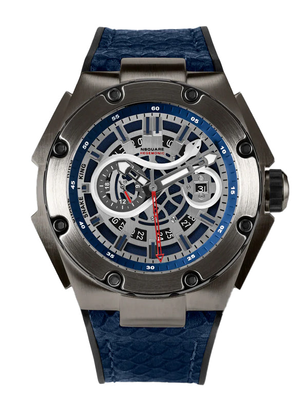 NSquare SnakeKing Automatic Watch N10.19 Gray Metal Blue
