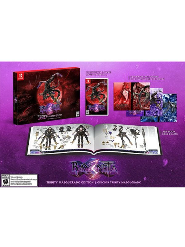 Nintendo Switch Bayonetta 3 Trinity Masquerade Edition