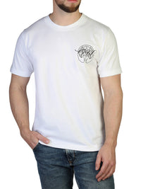 Off-White Hand Arrow-Print Slim T-shirt in White Color 3