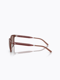 Oliver Peoples Mr Federer Sunglasses in Semi-Matte Brick-Sierra Color 4
