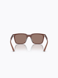 Oliver Peoples Mr Federer Sunglasses in Semi-Matte Brick-Sierra Color 5