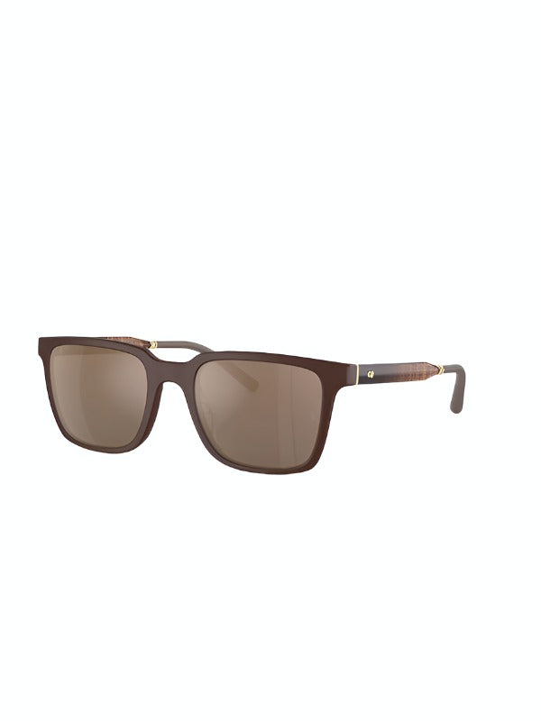 Oliver Peoples Mr Federer Sunglasses in Umbre-Desert Flash Mirror Color