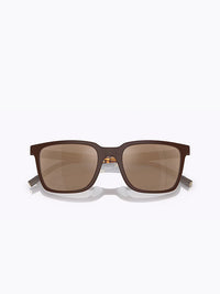 Oliver Peoples Mr Federer Sunglasses in Umbre-Desert Flash Mirror Color 6