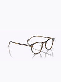 Oliver Peoples Riley-R in Olive Smoke Color 3