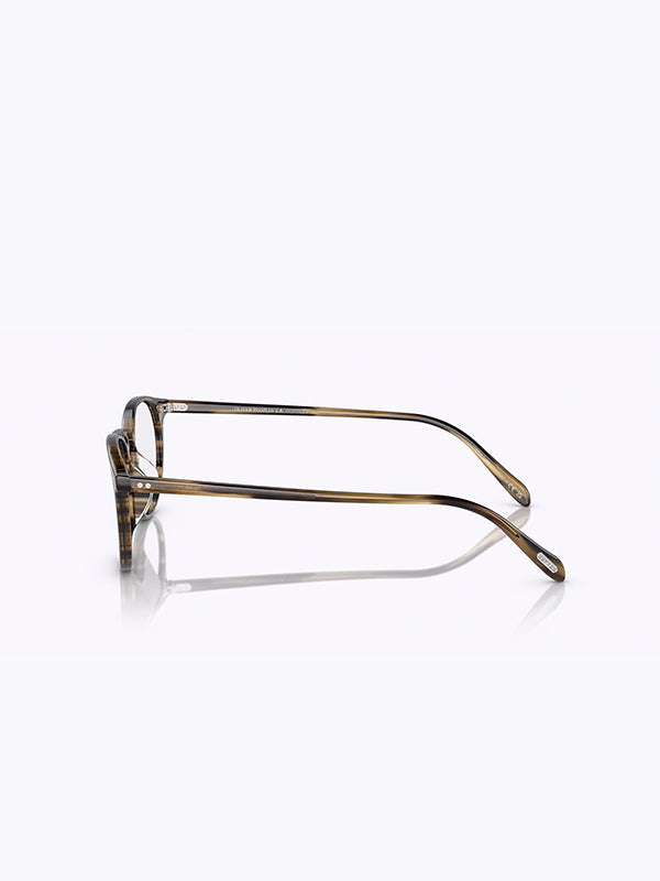 Oliver Peoples Riley-R in Olive Smoke Color 4