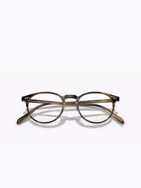 Oliver Peoples Riley-R in Olive Smoke Color 6