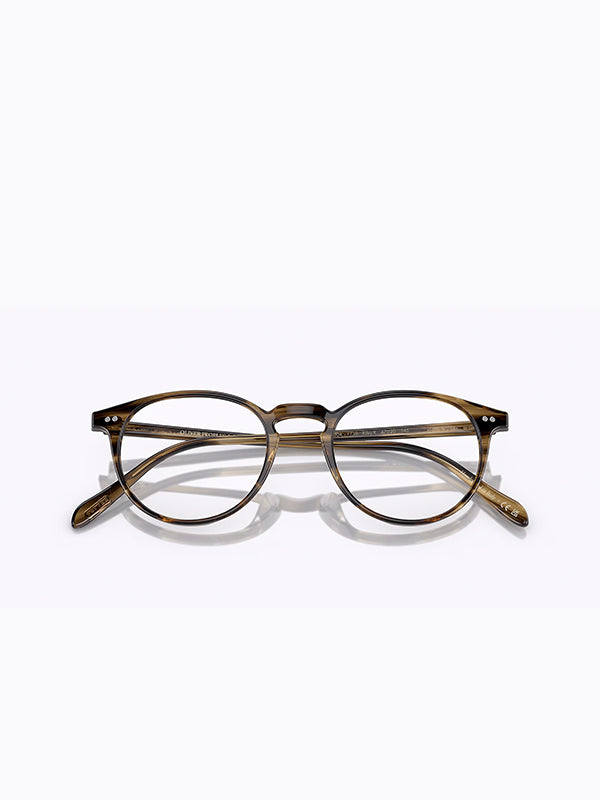 Oliver Peoples Riley-R in Olive Smoke Color 6
