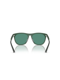 Oliver Peoples Roger Federer R-1 Sunglasses in Semi-Matte Ryegrass-Forest Color 6