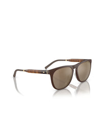 Oliver Peoples Roger Federer R-1 Sunglasses in Umber - Desert Flash Mirror Color 3
