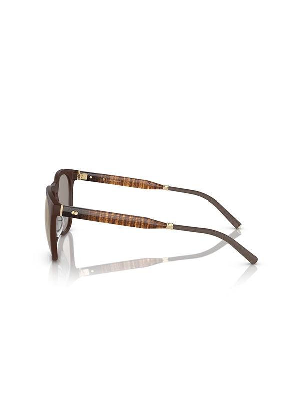 Oliver Peoples Roger Federer R-1 Sunglasses in Umber - Desert Flash Mirror Color 4