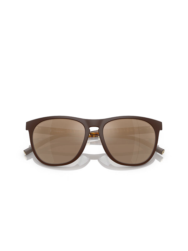 Oliver Peoples Roger Federer R-1 Sunglasses in Umber - Desert Flash Mirror Color 6