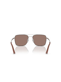 Oliver Peoples Roger Federer R-2 Sunglasses in Brick/Silver Sierra Color 5