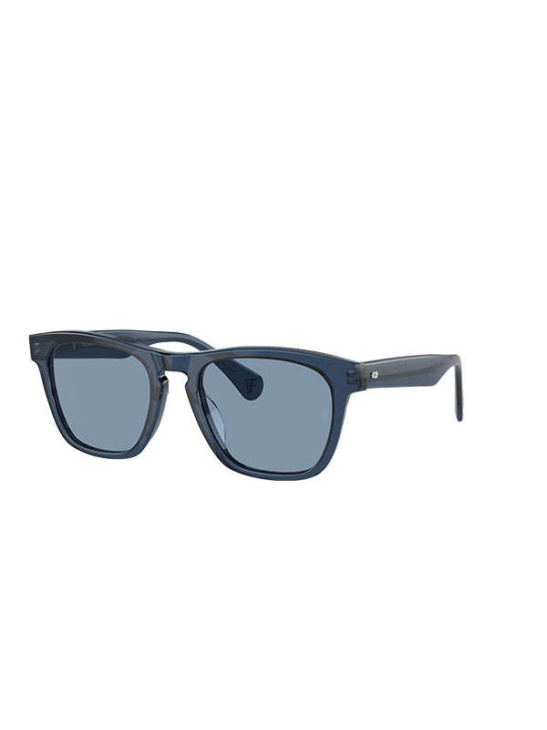 Oliver Peoples Roger Federer R-3 Sunglasses in Blue Ash Marine Color