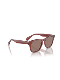 Oliver Peoples Roger Federer R-3 Sunglasses in Brick Sierra Color 3