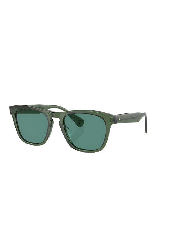 Oliver Peoples Roger Federer R-3 Sunglasses in Ryegrass Forest Color