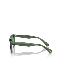 Oliver Peoples Roger Federer R-3 Sunglasses in Ryegrass Forest Color 4