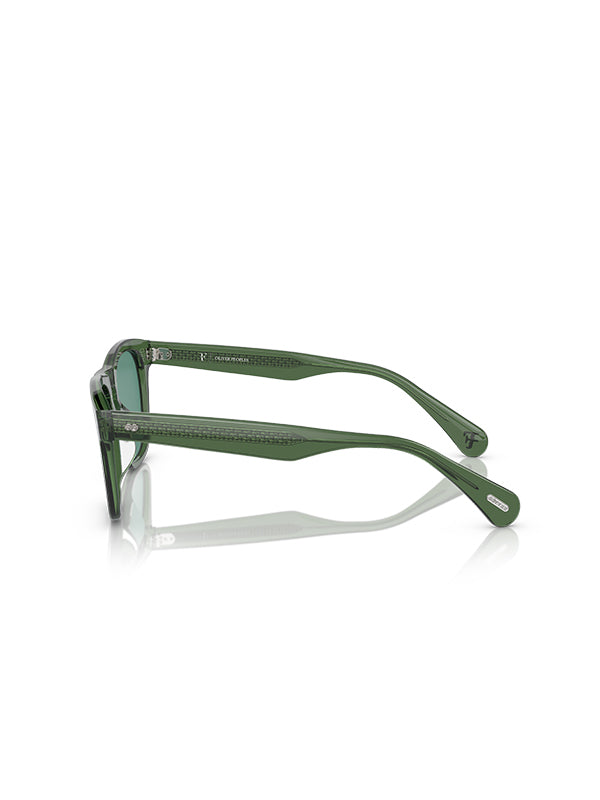 Oliver Peoples Roger Federer R-3 Sunglasses in Ryegrass Forest Color 4