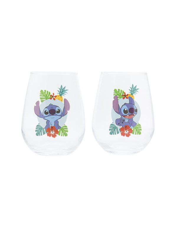 Paladone Disney Stitch Set of 2 Glasses