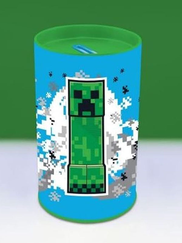 Paladone Minecraft Creeper Tin Money Box