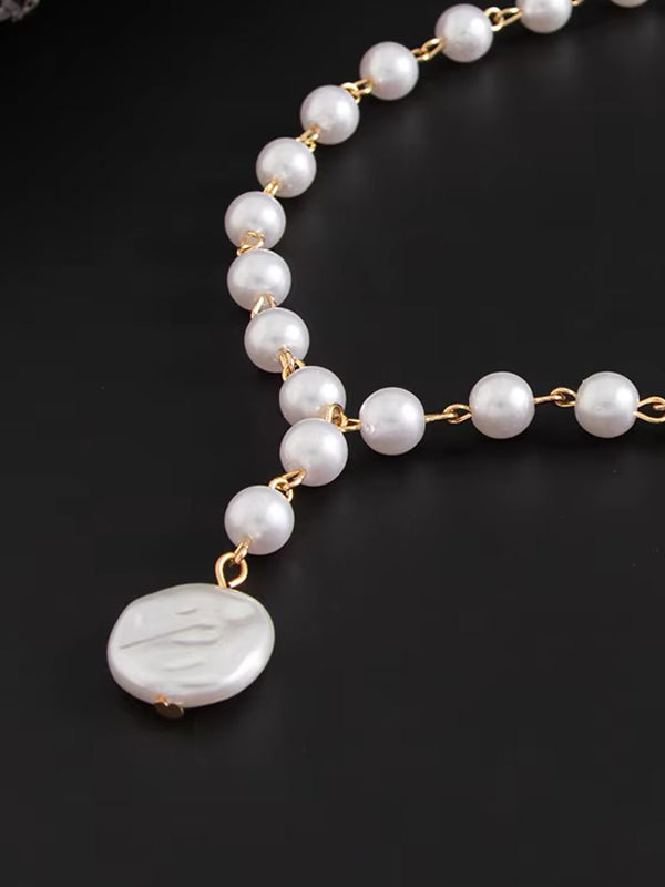 Pearl Tassel Necklace 4
