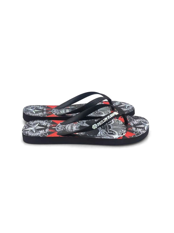 Philipp Plein Skull Flip Flops 2