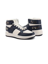 Plein Sport HI Sneakers in Navy Color 2