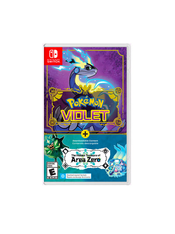 Nintendo Switch Pokemon Violet + The Hidden Treasure of Area Zero DLC