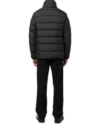 Save The Duck Boris Hooded Puffer Jacket in Black Color 10