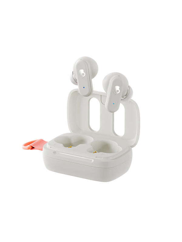 Skullcandy Jib True 2 Wireless In-Ear Earbuds in Bone/Orange Glow Color