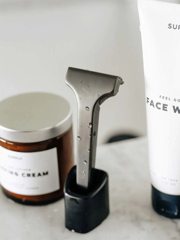 Supply Co Single Edge Razor Stand Matte Black 2