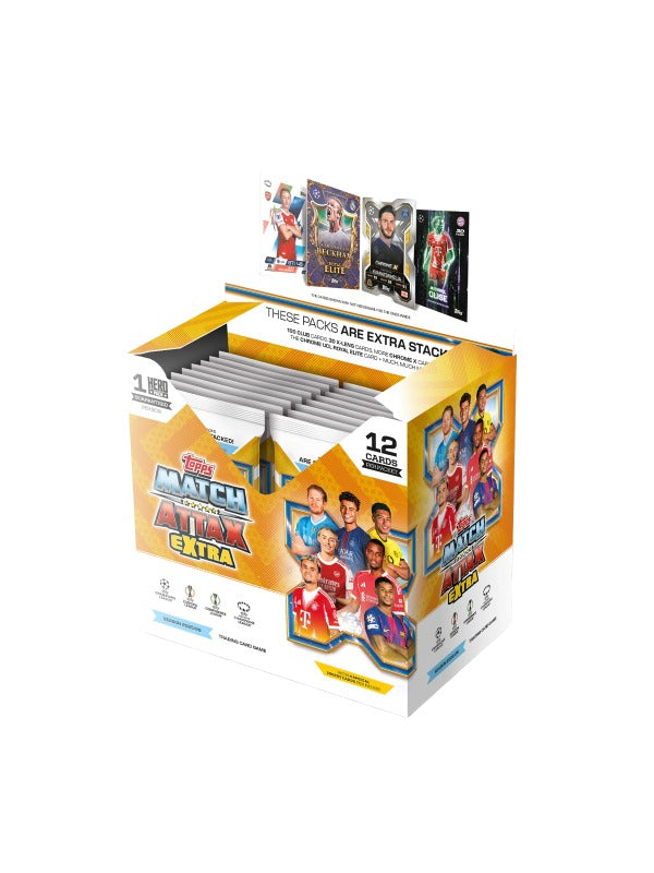 Topps Match Attax Extra 2026 Booster Box THIS IS FOR HIM Topps Match Attax Extra 2026 Booster Box THIS IS FOR HIM