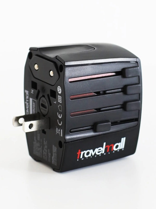 Travelmall Dual-USB Worldwide Travel Adaptor Set 5