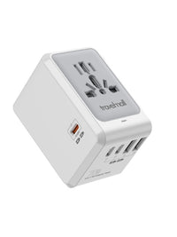 Travelmall TecADVISOR 70W 6-in-1 Multi Tool Laptop Adaptor with 5 USB Ports and Multi-functional Hubs