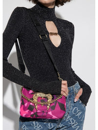 Versace Jeans Couture Baroque Buckle Star Print Shoulder Bag 2