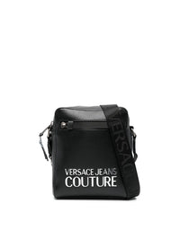 Versace Jeans Couture Logo Lettering Messenger Bag