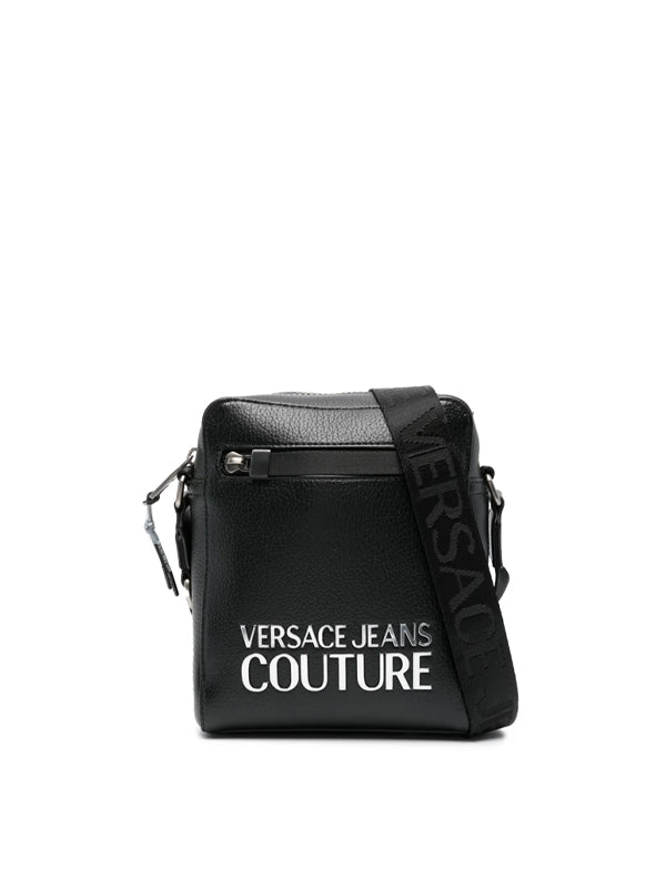 Versace Jeans Couture Logo Lettering Messenger Bag