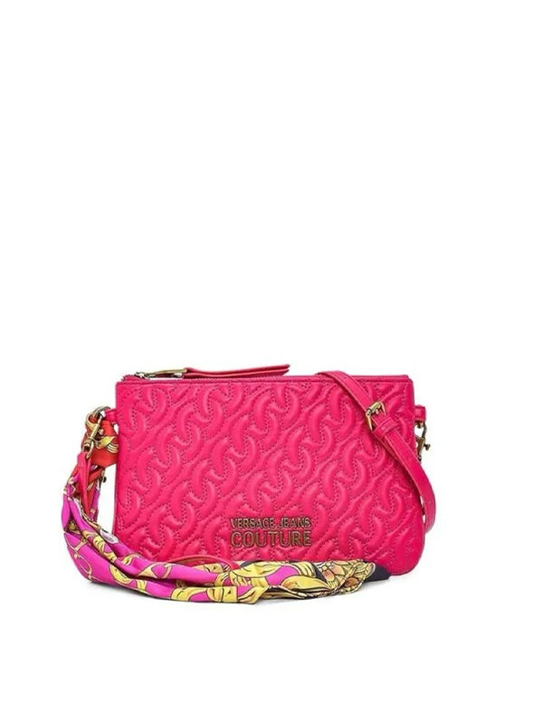 Versace Jeans Couture Scarf Detail Clutch Bag