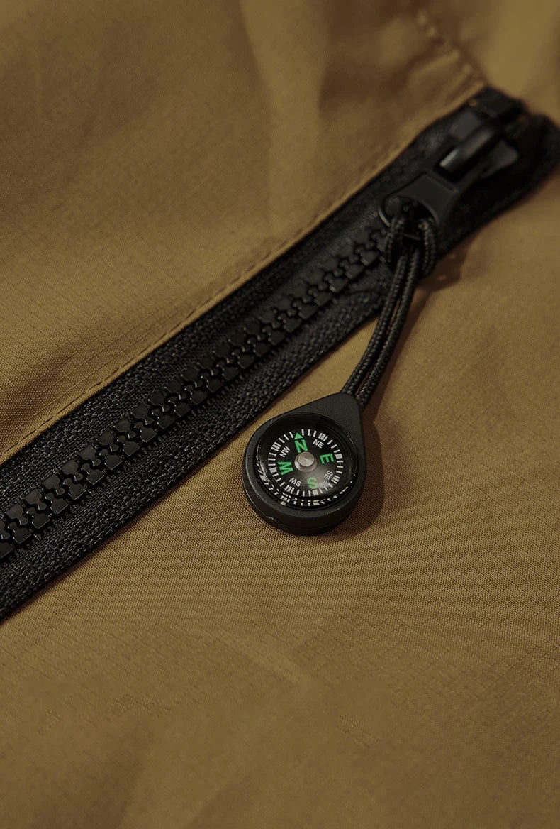 Wind and Waterproof Jacket (with mini compass on zip)