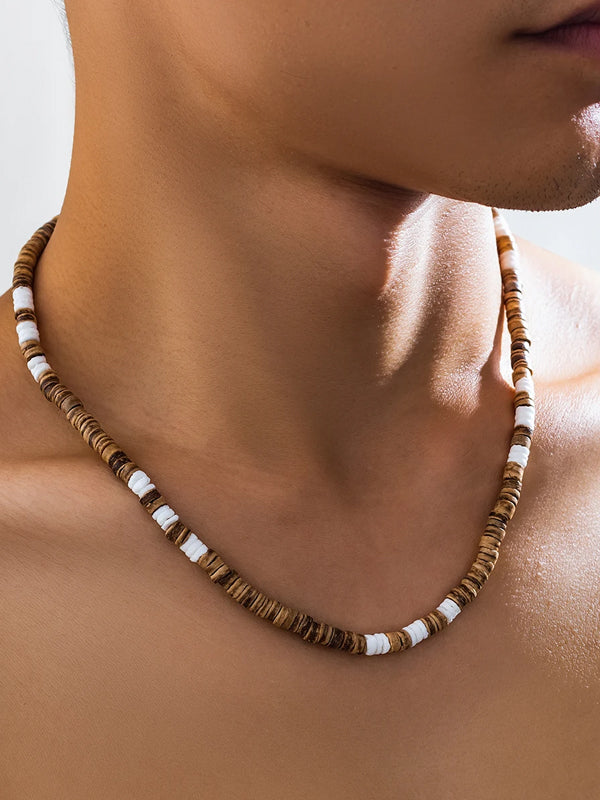 Wood Beads Necklace 4