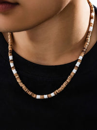 Wood Beads Necklace 5