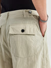 Wrinkled Baggy Pants in Khaki Color 7