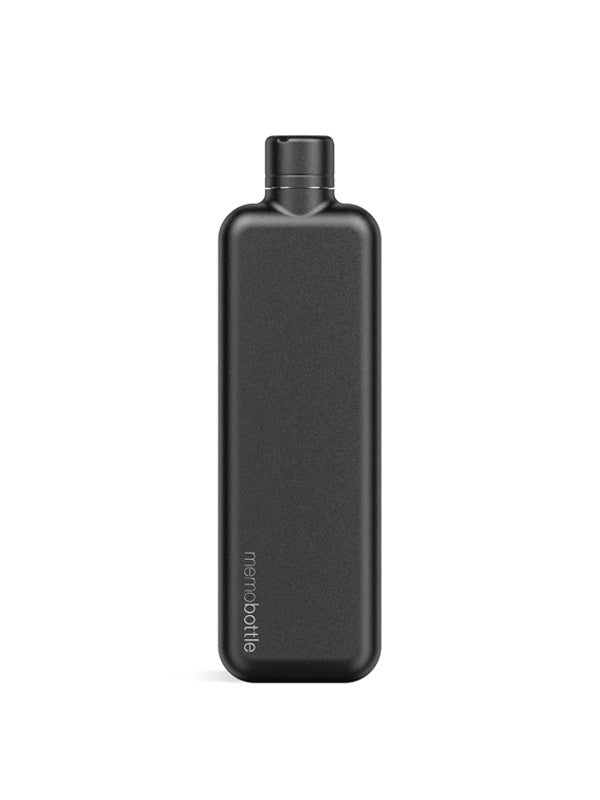 memobottle™ Slim Stainless Steel Black