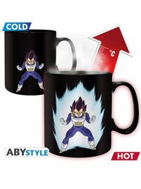 ABYstyle Dragon Ball Z Heat Change Mug Vegeta King Siz 2
