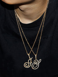 Alphabet Bling Necklace