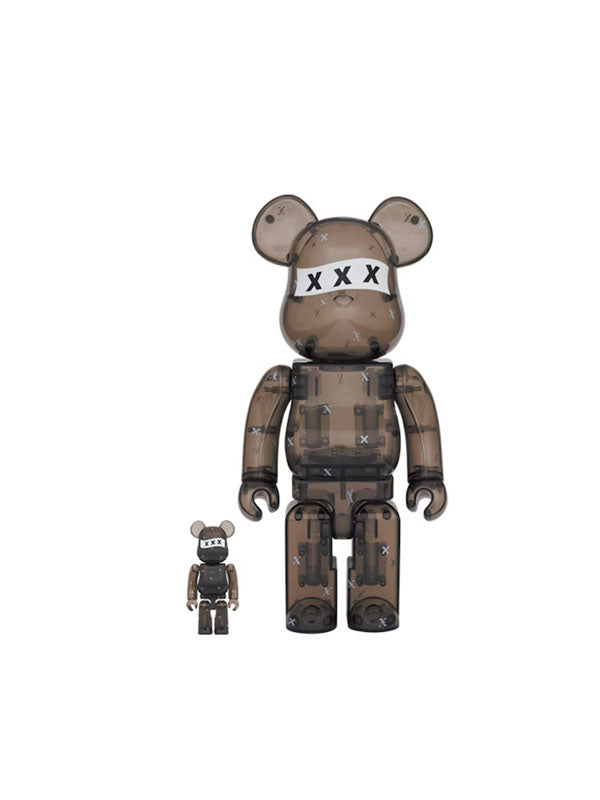 Collector Troves] Bearbrick God Selection XXX Black Clear 100